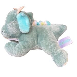RaZbaby teether toy holder stuffed animal plush dragon‎